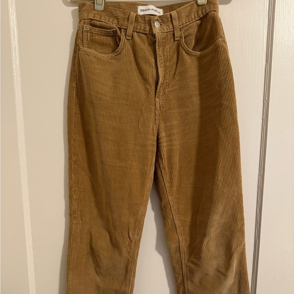 THE JONI HIGH RISE LOOSE 29 - Denim Forum - Corduroy Pants - Picture 1 of 4